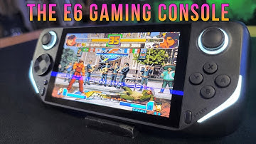 A Fake Steam Deck? The E6 Game Console