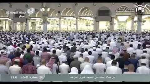 عشاء الأربعاء 26 محرم ١٤٤١هـ | للشيخ أحمد بن طالب بن حميد | تلاوة جميل من سورتي الشمس والليل