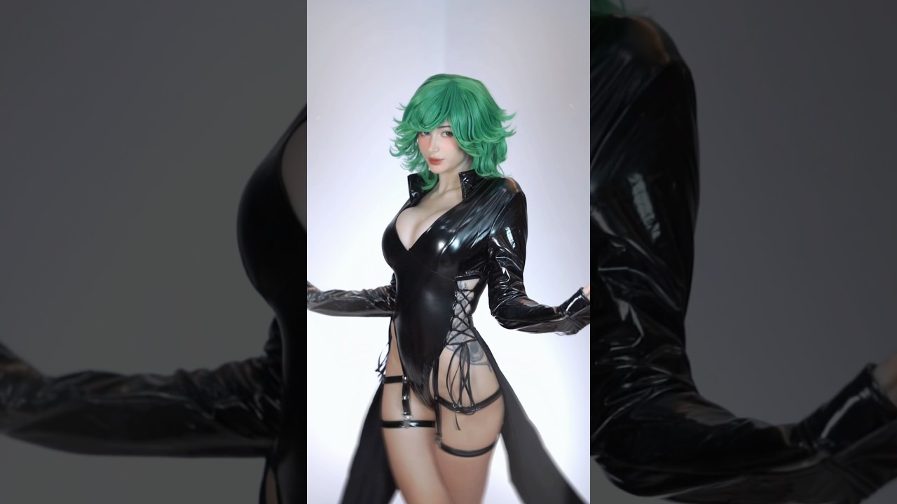 Rate my Tatsumaki cosplay from 1-10🖤 #onepunchman