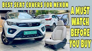 Best Seat Covers For Tata Nexon | Must Watch Before You Buy | Insideout India |