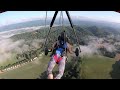 Lookout mountain hang gliding  10th flight full flight