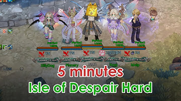5 minutes Isle of Despair Hard Raid [Tree of Savior]