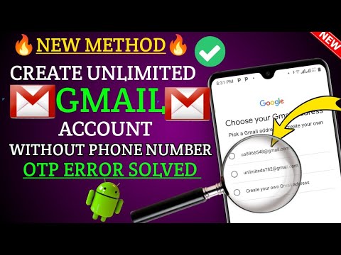 Create Unlimited Gmail Account Without Phone Number Verification ✅🙊🚀🔥