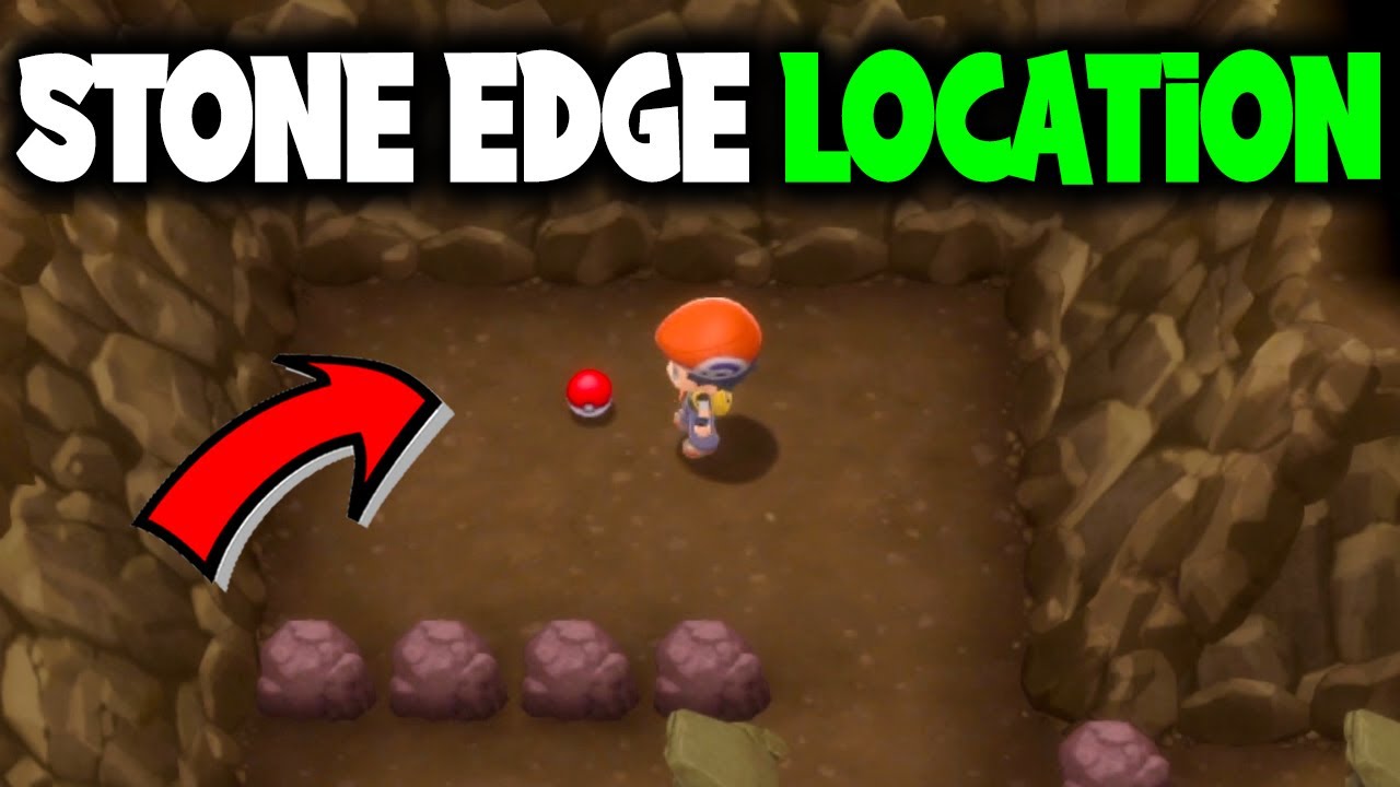 WHERE TO FIND TM71 STONE EDGE ON POKEMON BRILLIANT DIAMOND AND SHINING