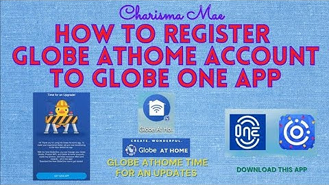 How to Register Globe AtHome Wifi Sim to Globe One App | & More Features | Charisma Mae