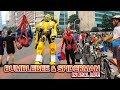 Bumblebee & Spider-Man in REAL LIFE