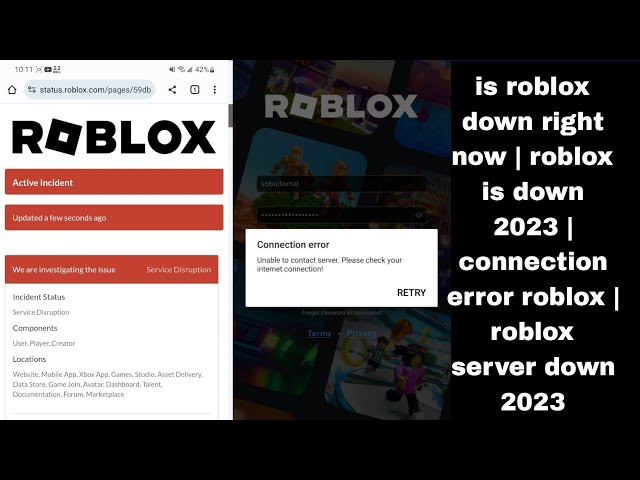 Roblox DOWN: Is Roblox down right now? Server status latest