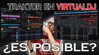 Traktor Pro en VirtualDJ | Personaliza tu Interfaz ✅