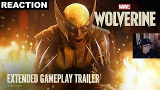 Reaction | Marvel’s Wolverine – Extended Gameplay Trailer | PS5 Games