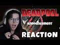 Theres no way deadpool 3 announcement  reaction