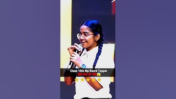 Class 10th Mp Board Topper || 500 Out 500 😱 || #10thclass #topper #mpboard #youtubeshorts #trend