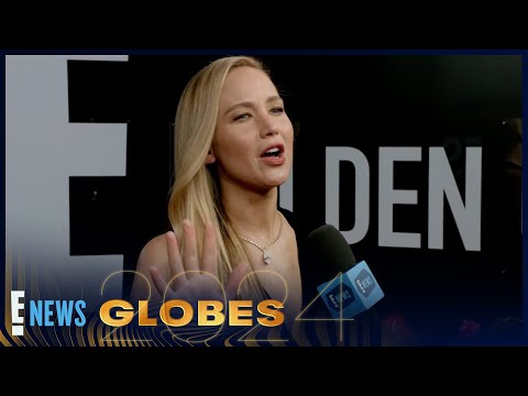 Jennifer Lawrence FANGIRLS Over RHOSLC Finale | 2024 Golden Globes