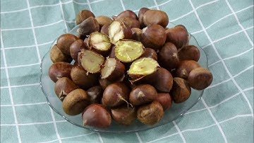 Hoe je KASTANJES kunt bewaren om het hele jaar door te eten