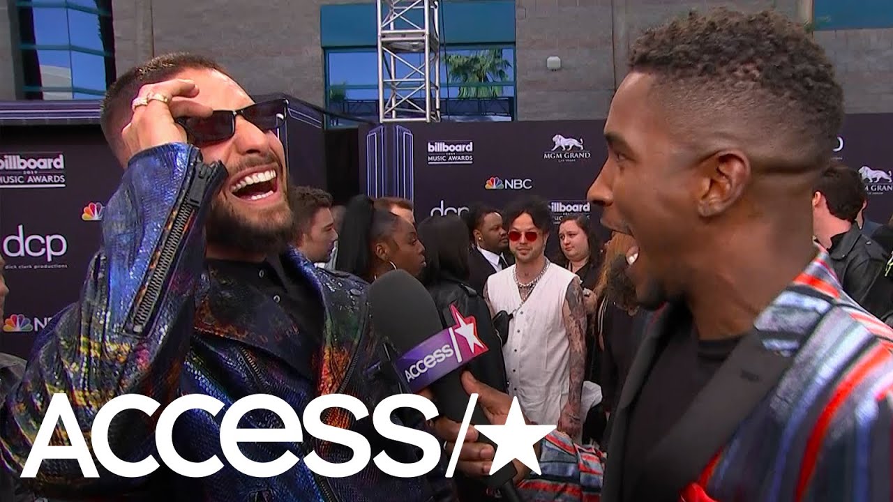 Maluma Reveals How It Felt To Have Madonna Lick His Big Toe In Their 'Medellin' Music Video | Access