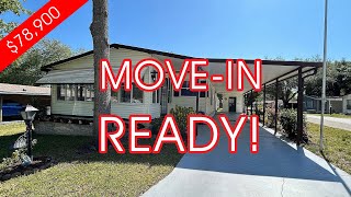 Manufactured Home Mobile Home for Sale $78,900 446 Dresden Court, Orange City FL 32763