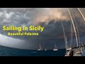 Sailing in Sicily. Beautiful Palermo