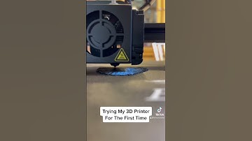 Trying My 3D Printer For The First Time