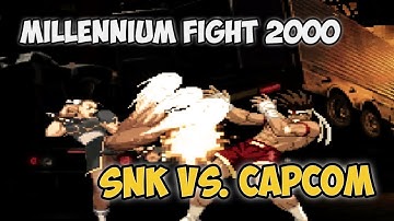 Capcom VS Snk: Millennium Fight 2000 [PS] Chun-Li & Guile always together