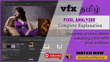 Pixel Analyzer | useful Tools for Color matching | Tamil vfx | Nanthu vfx Factory #CGKalvi