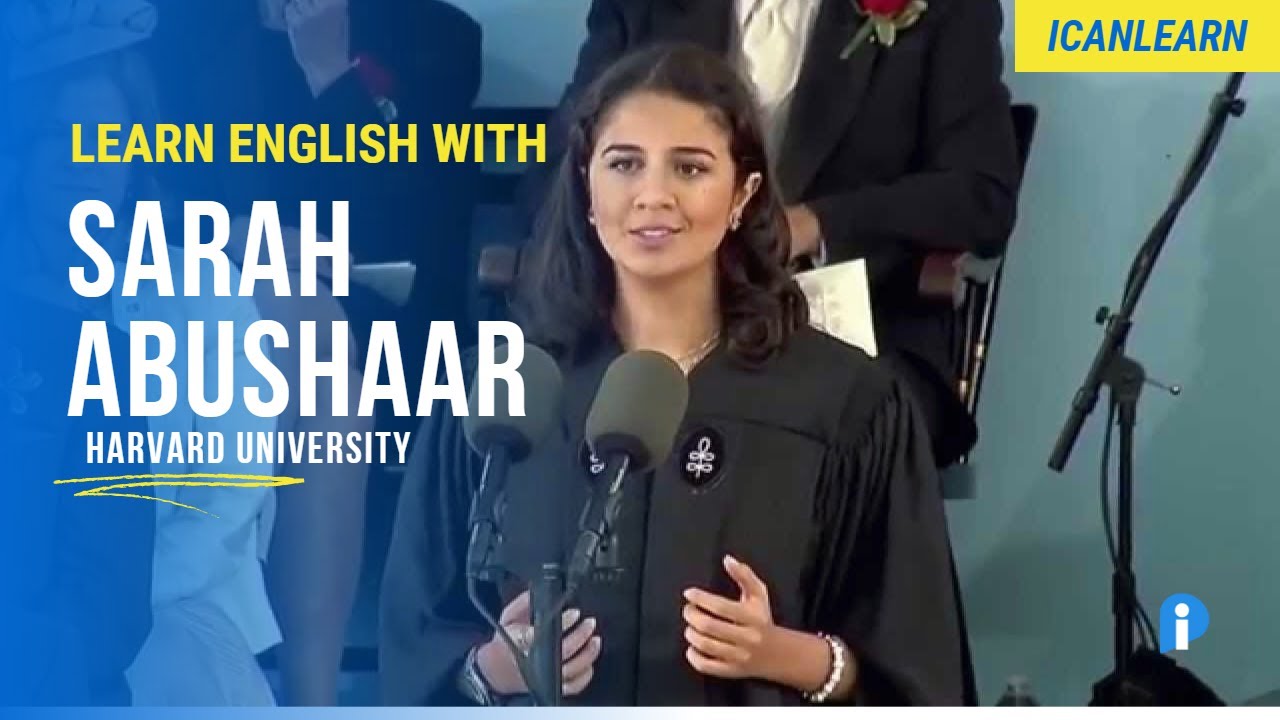 ENGLISH SPEECH OF SARAH ABUSHAAR: THE HARVARD SPEECH WITH SUBTITLES