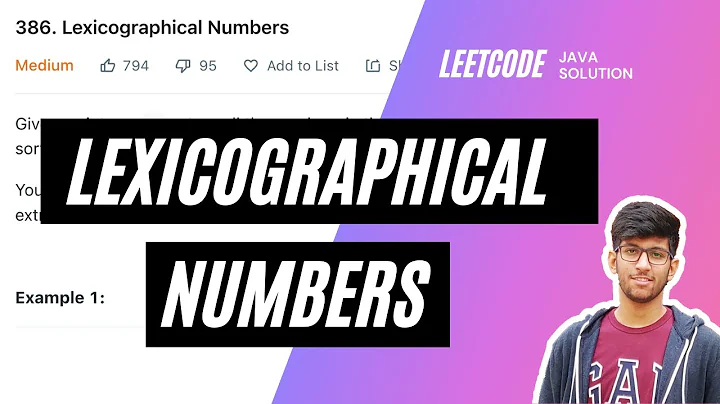 Leetcode 386 | Lexicographical Numbers Sorting | Java Solution