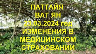 Паттайя. Ват Ян  23 03 2024 год. Изменения в медицинском страховании