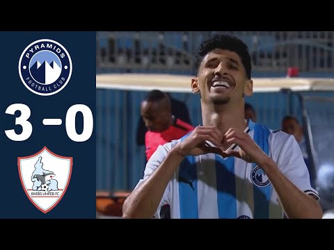 ملخص مباراة بيراميدز و ريفرز يونايتد 3 0 هاتريك قطة اهداف بيراميدز و ريفرز يونايتد اليوم 