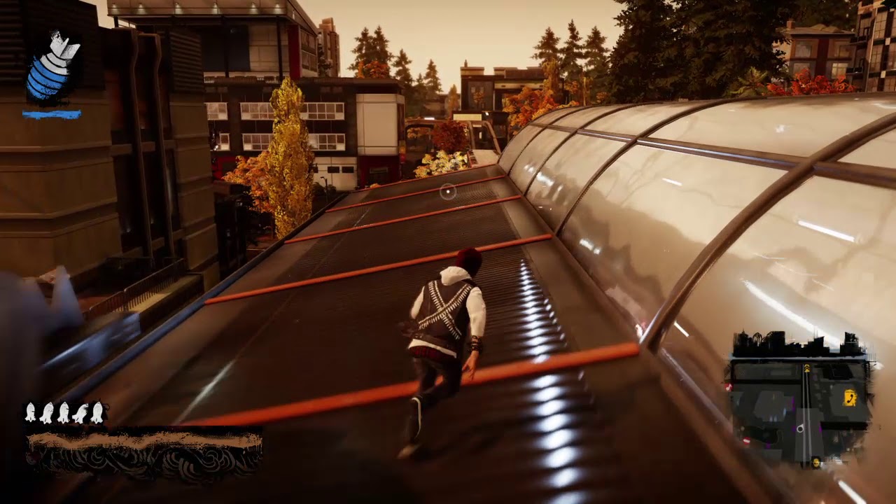 Infamous Second Son - Smoke powers showcase ( Hero's path)