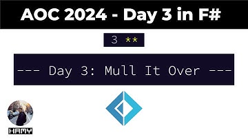 Advent of Code 2024 - Day 3 in F#