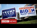 Trump and Biden in final scramble for votes before election day - BBC News