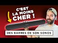 Sonos ray  la barre de son conomique  quelles concessions  test complet  comparatif beam 2