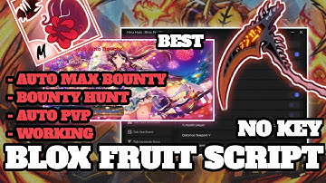 [🛡️] Blox Fruit Script *NO KEY* - Auto PVP, Auto Bounty, Auto Farm, Max Bounty & More!