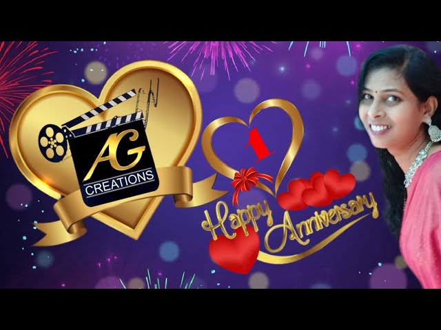 First Anniversary of AG Creations. Thankyou all#1stanniversary class=