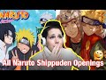 Naruto Shippuden ALL openings 1-20 REACTION + REVIEW