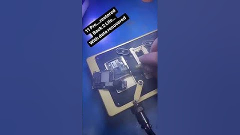 APPLE IPHONE 11 PRO LOWER BOARD SWAP DATA RECOVERED SUCCESSFULLY