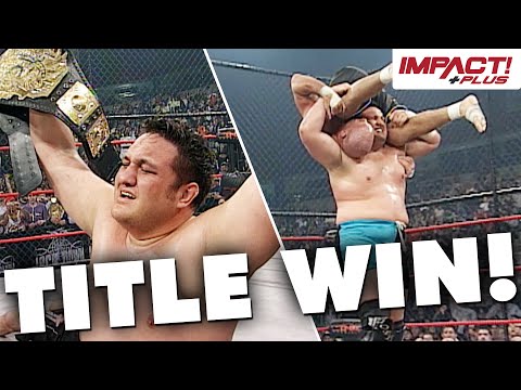 Samoa Joe Wins TNA World Championship! (Lockdown 2008) | Classic IMPACT Wrestling Moments