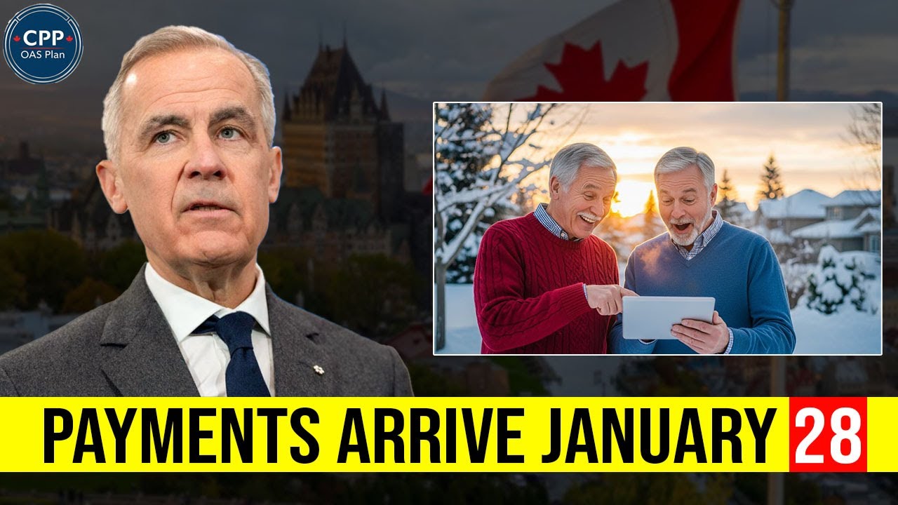 CPP & OAS Payments Arrive January 28, 2026 — What Seniors Should Know