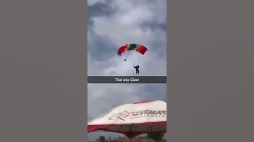 sky diving gone wrong 😭