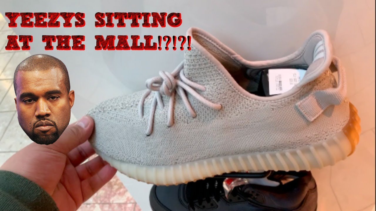 YEEZYS SITTING AT THE MALL!?! YouTube