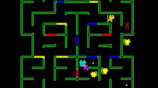 Arcade Game: Mouse Trap (1981 Exidy)