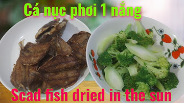 Cách Làm khô cá Nục 1 nắng tẩm Gia Vị Thơm Ngon Tại nhà/ @Bếp của mẹ Linh