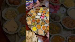 navratri navratrispecial thali vegthali streetfood jaipurthali biggestthali indianthali