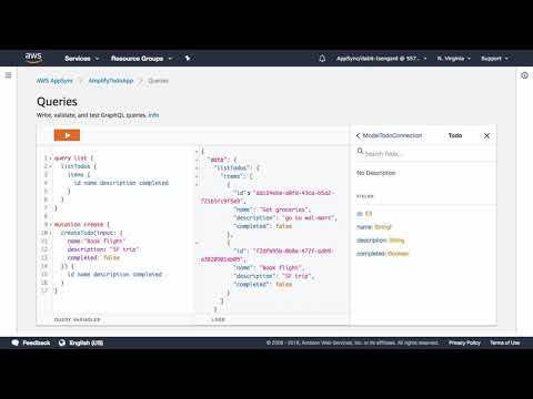 Creating u0026 Interacting with an AWS AppSync GraphQL API with React u0026 AWS Amplify