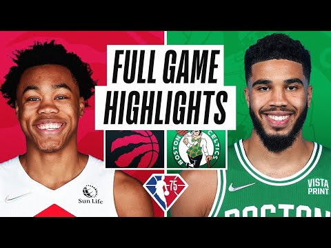 Toronto Raptors vs. Boston Celtics Full Game Highlights | NBA Season 2021-22