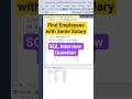 Find Employees with Same Salary | SQL Query Explained #sqlinterview #sql