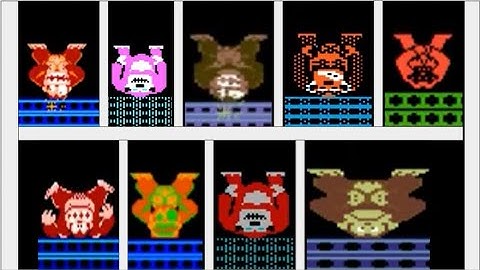 Evolution of the Rivets Board + The Defeat of Donkey Kong in all official versions of Donkey Kong