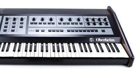 OBERHEIM OB-X Analog Synthesizer (1979) Seven Sounds