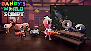 DANDY’S WORLD Script 🌈 Auto Collect, Fast Win, God Mode 💫 | Easy Install + Demo ( NO KEY ) + MOBILE🔥