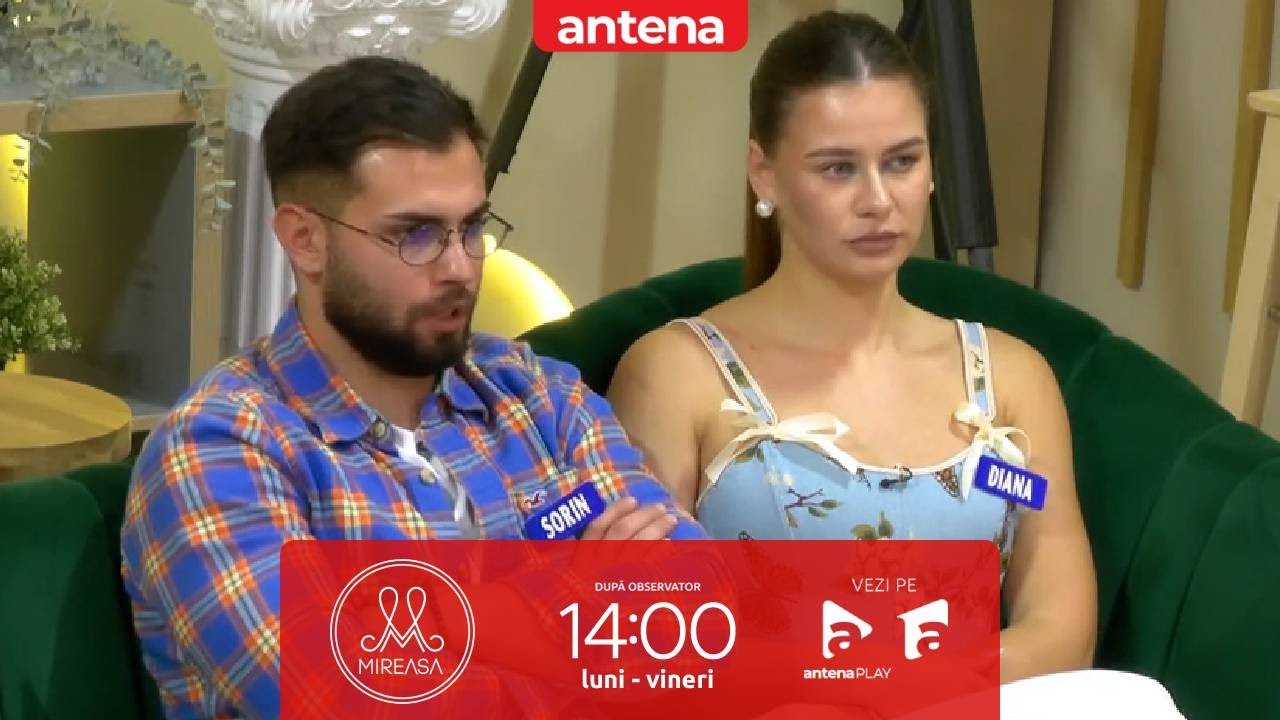 Diana crede că Sorin nu este pregătit să renunțe la trecut!