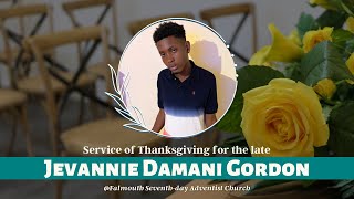 Funeral Service for Life of Jevannie Gordon
